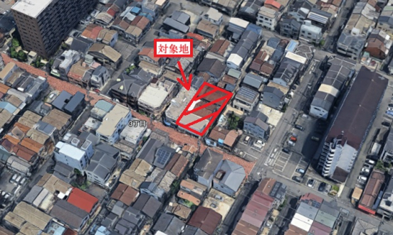 【売土地(古家付き)】大阪府大阪市大正区南恩加島