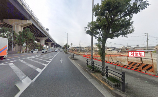 【貸土地】大阪府東大阪市金岡