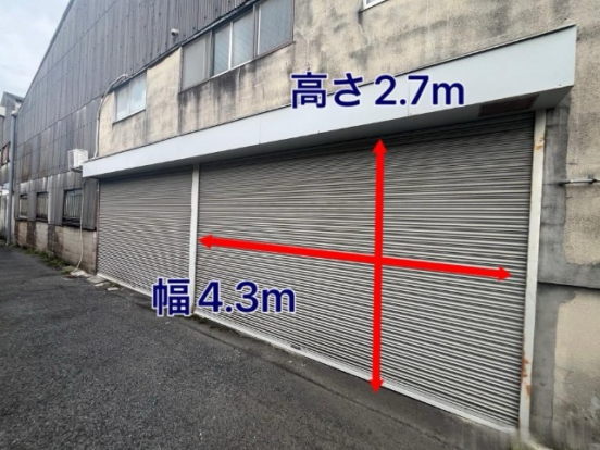 【貸倉庫】大阪府東大阪市森河内西