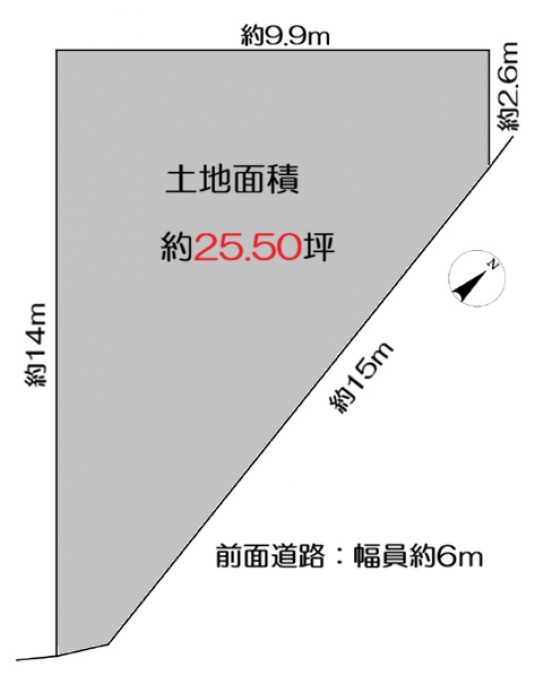 【貸土地】大阪府摂津市鳥飼上