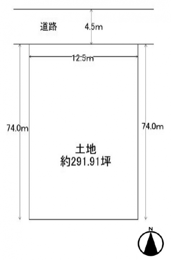 【オーナーチェンジ物件(売地)】大阪府高槻市唐崎南