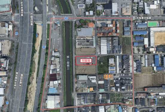 【貸土地】大阪府東大阪市若江南町