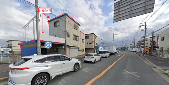 【貸店舗・倉庫・事務所付戸建】大阪府高槻市唐崎北