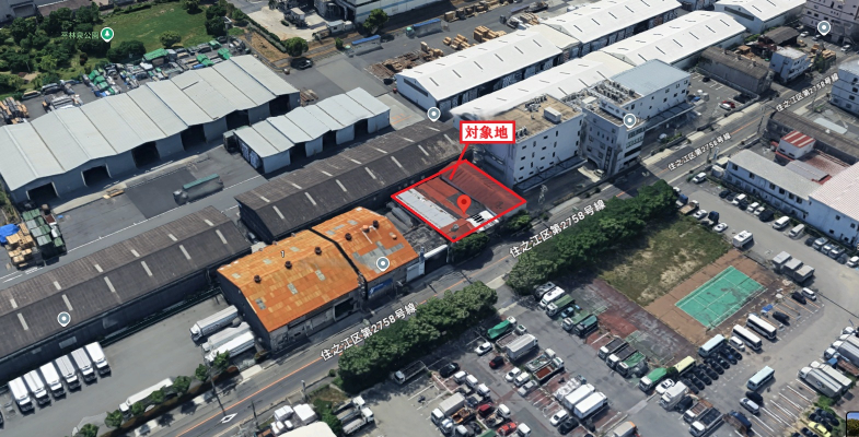 【貸土地】大阪府大阪市住之江区平林南
