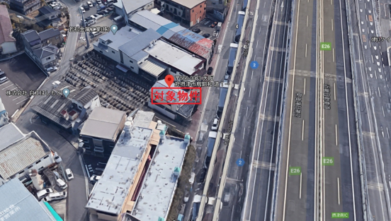 【貸倉庫・事務所】大阪府摂津市鳥飼和道
