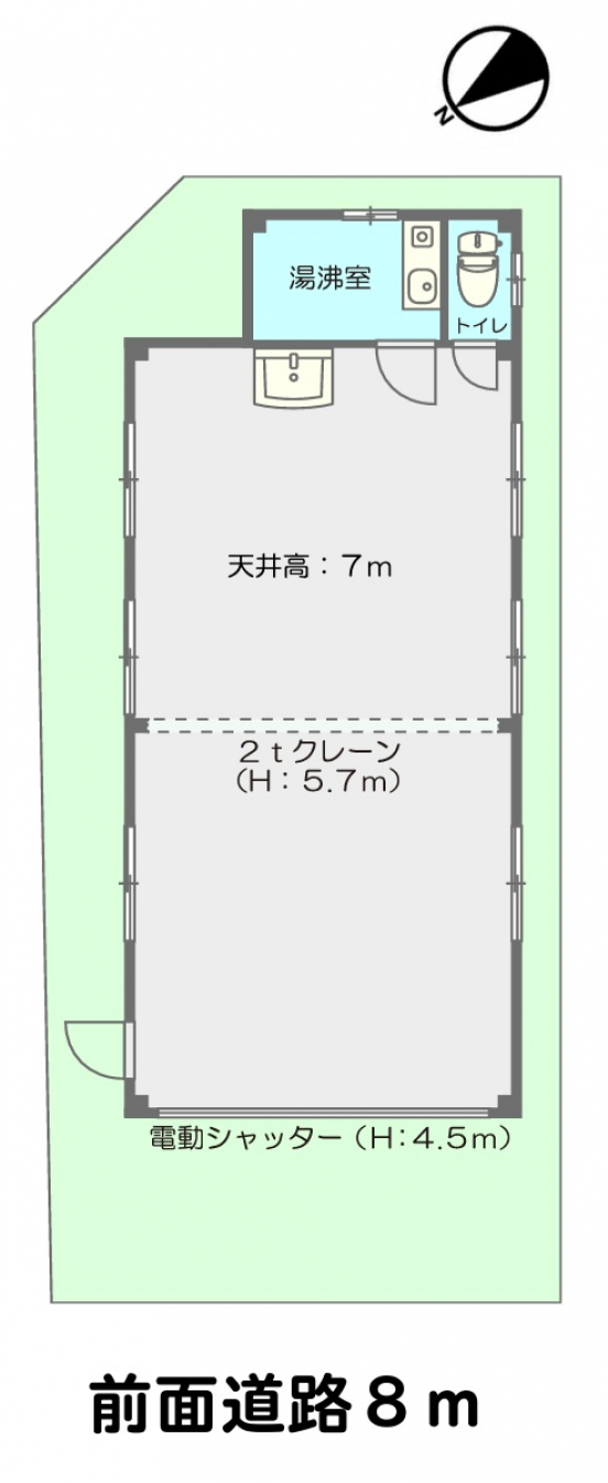 【貸工場・倉庫】大阪府大阪市西淀川区大野