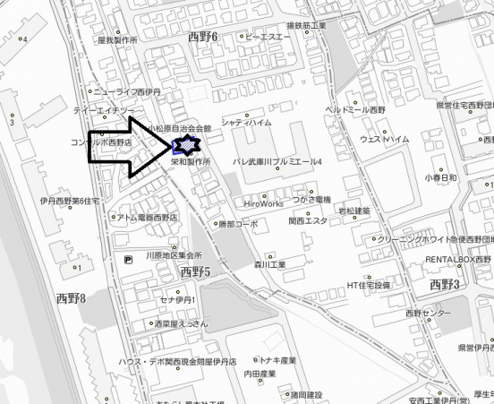 【貸土地】兵庫県伊丹市西野