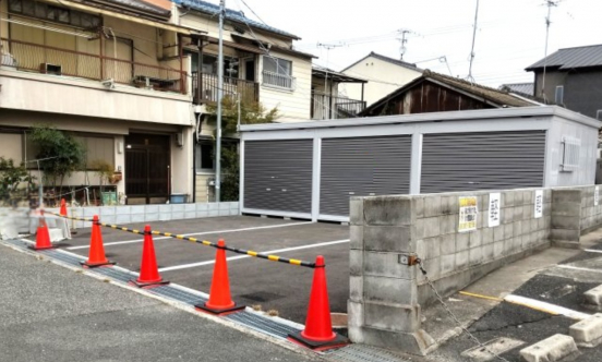 【貸倉庫付き駐車場】兵庫県尼崎市浜田町