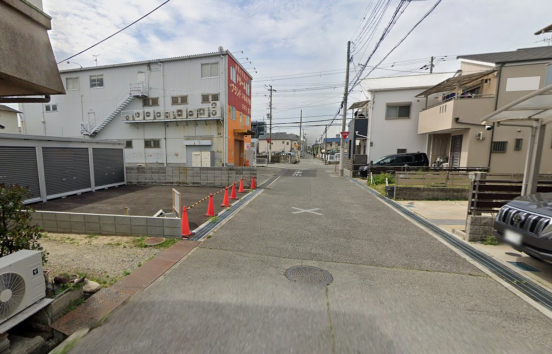 【貸倉庫付き駐車場】兵庫県尼崎市浜田町